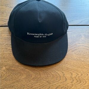 Ermenegildo Zegna x Fear of God Black Baseball Hat